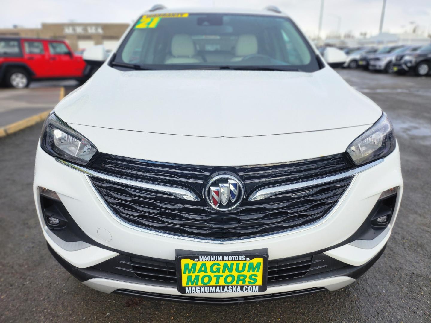 2021 Buick Encore GX GX (KL4MMESL6MB) with an 1.3l turbo engine, 6-Speed Automatic transmission, located at 1960 Industrial Drive, Wasilla, 99654, (907) 274-2277, 61.573475, -149.400146 - Photo#2